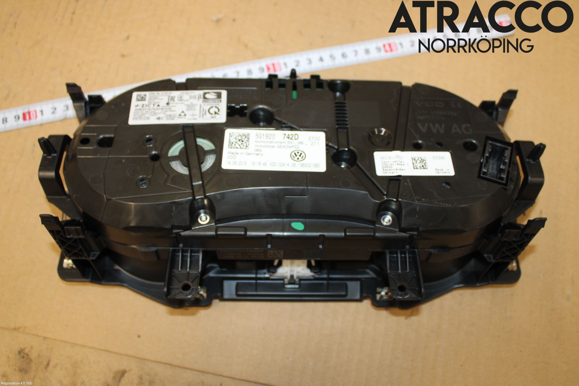 Volkswagen VW GOLF / E-GOLF VII 13-20 Instrument Komb