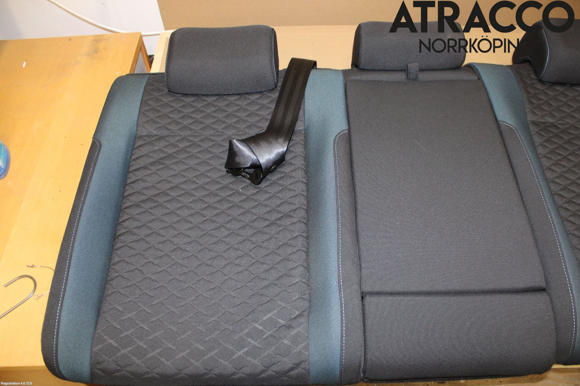 Volkswagen VW GOLF / E-GOLF VII 13-20 Inredning Ryggdyna Bak