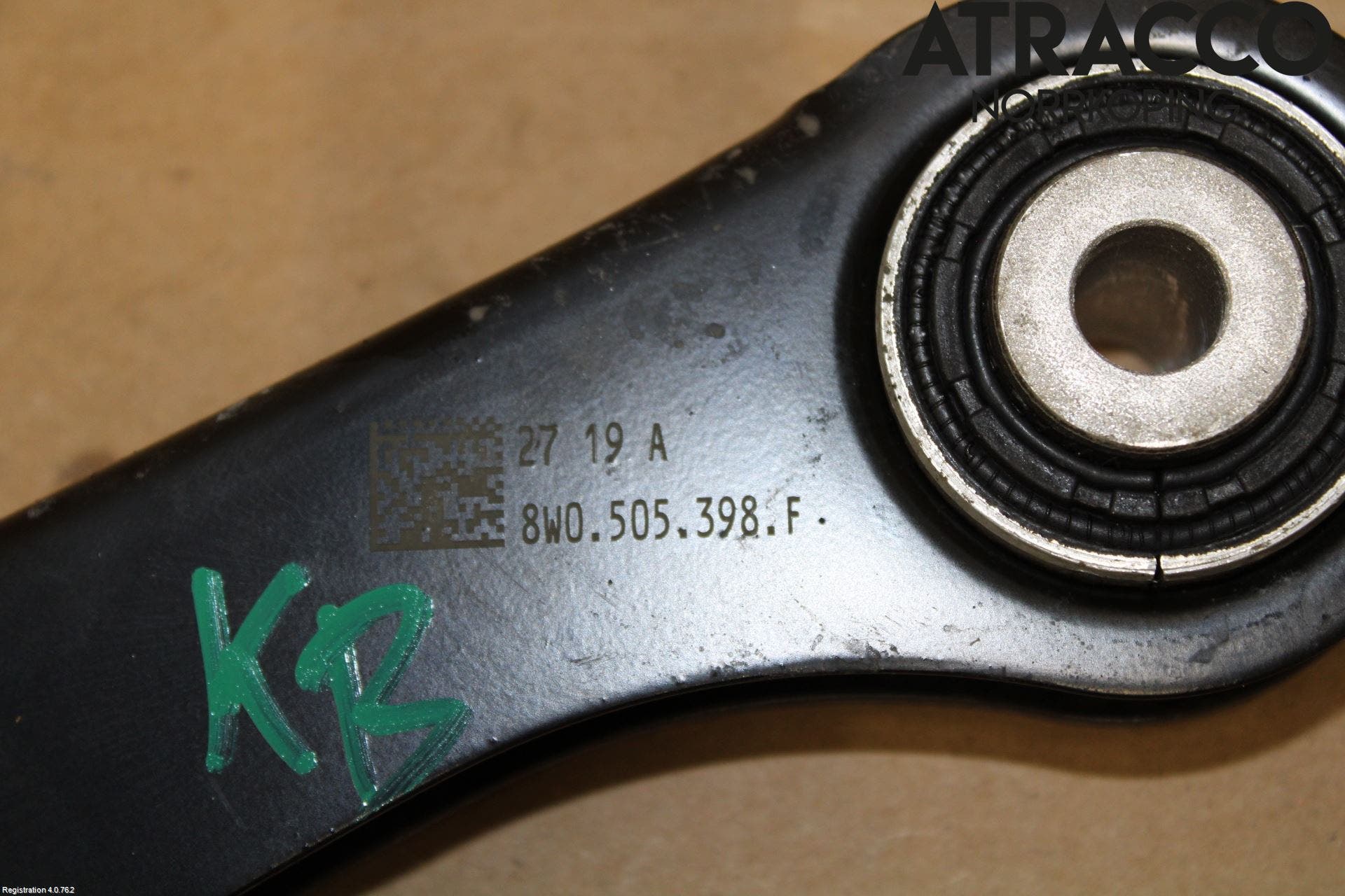 Audi A5 17- Bärarm Bak Övre Höger