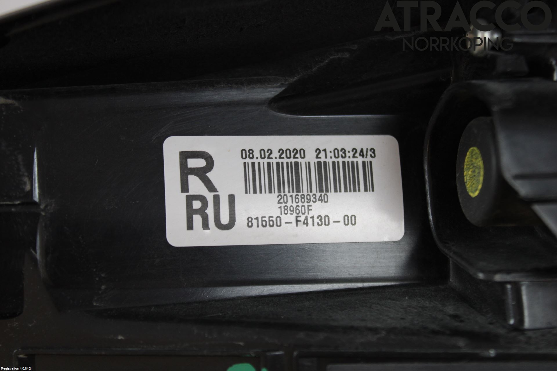 Toyota C-HR 16-23 Bakljus Höger
