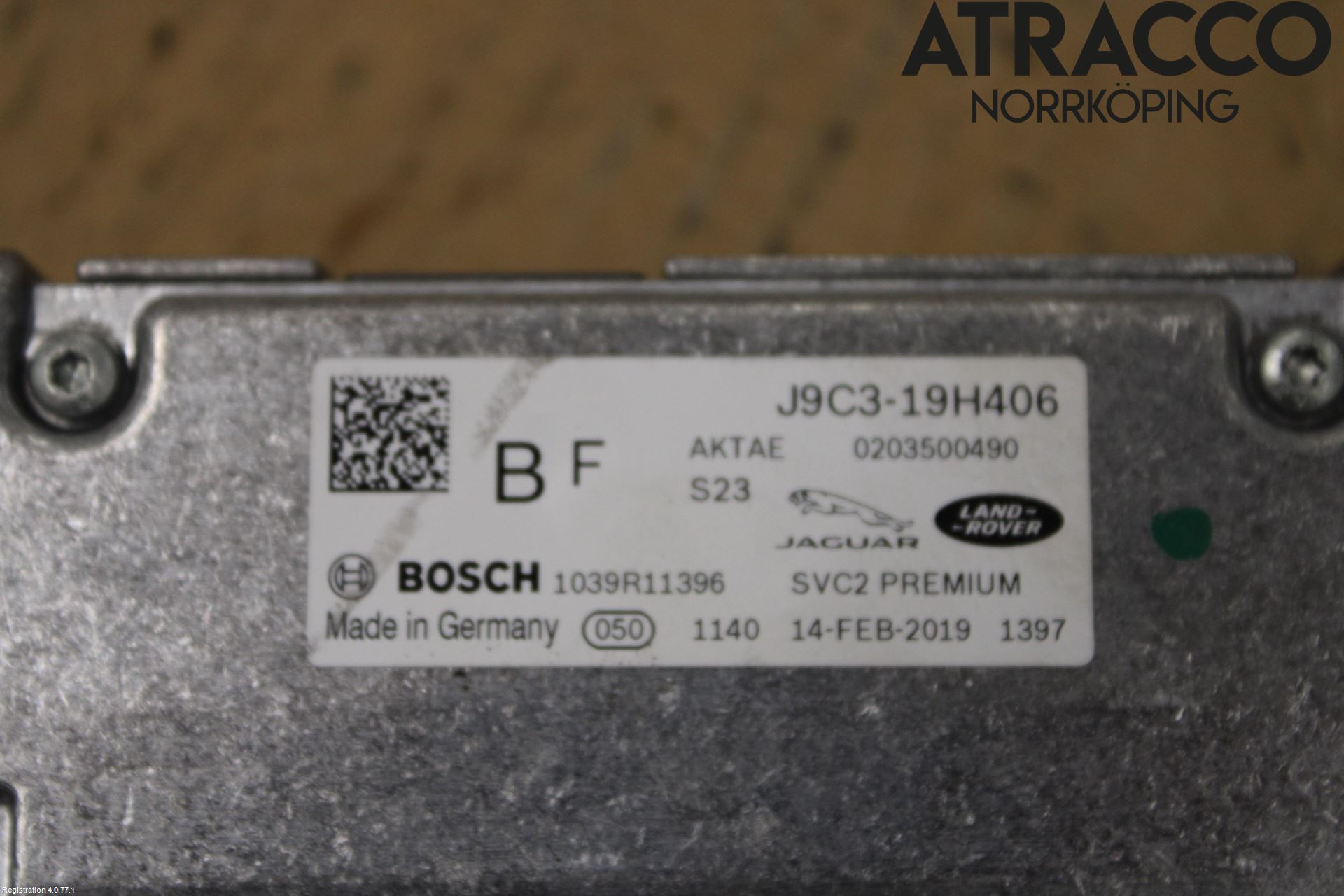 Jaguar E-PACE 17- Styrenhet Parkeringshjälp