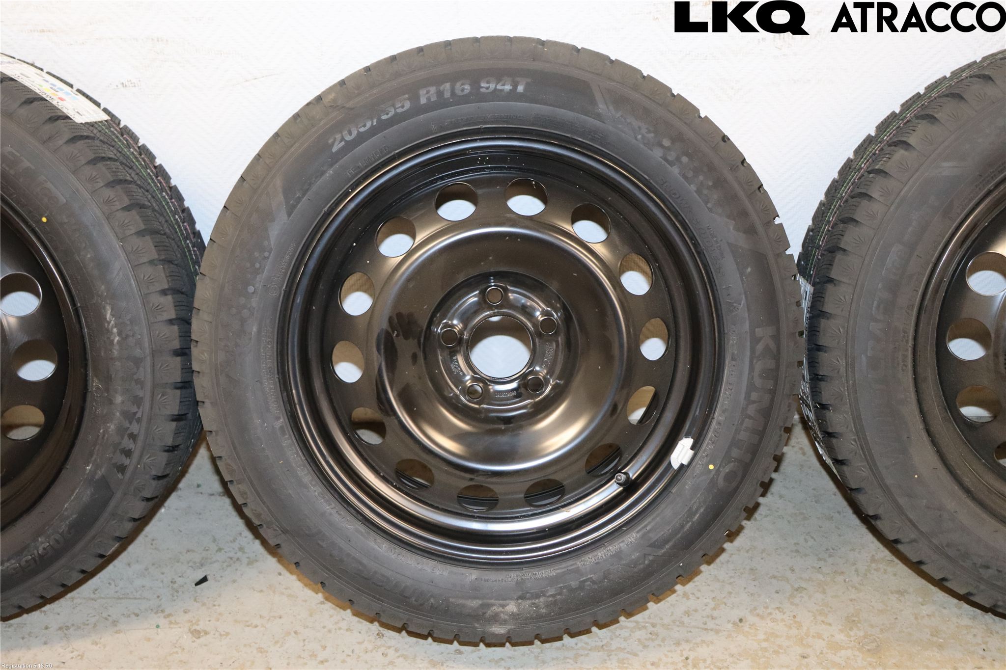 Opel ASTRA L 22- Vinterdäck Plåtfälg 4St