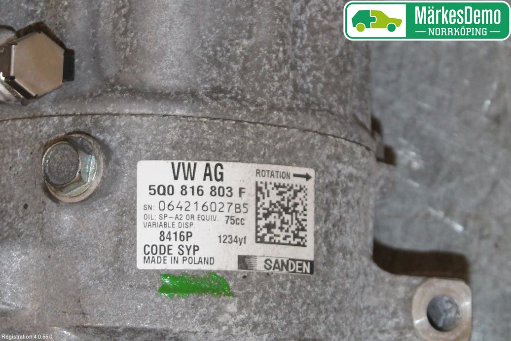 Skoda FABIA 15-21 Ac Kompressor