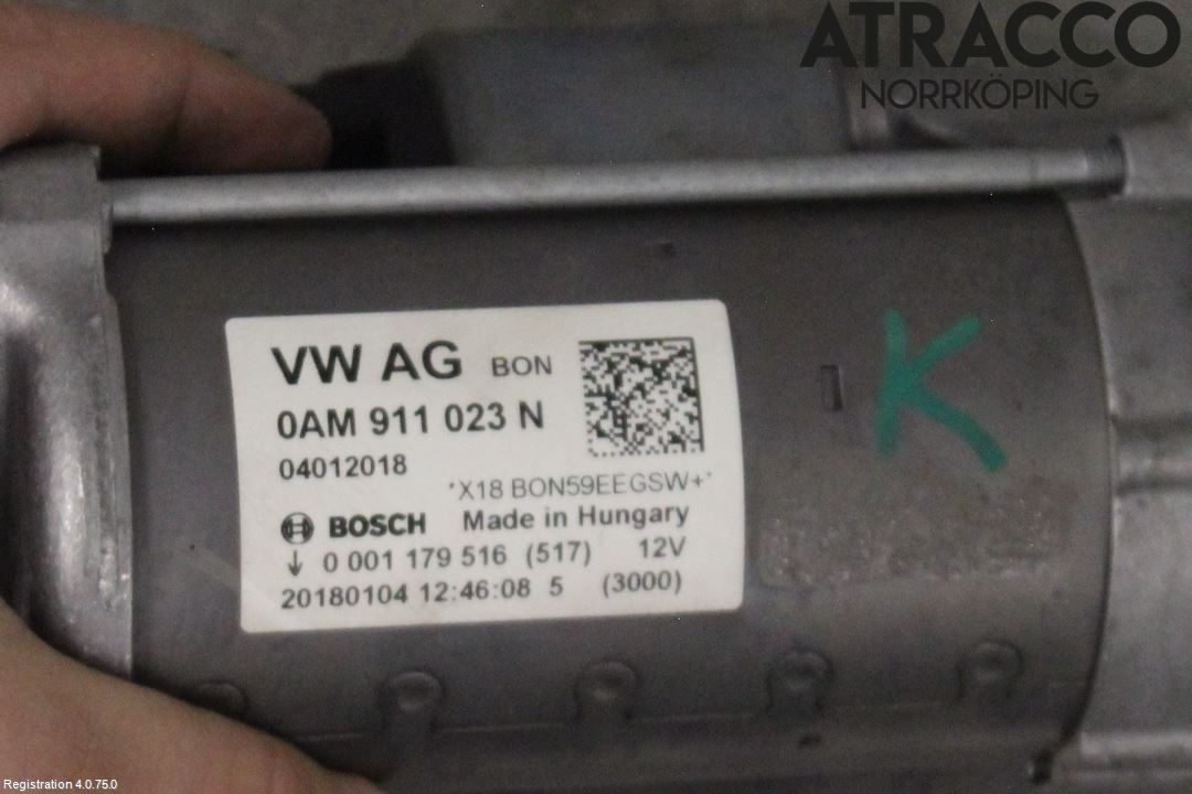 Volkswagen VW GOLF / E-GOLF VII 13-20 Startmotor