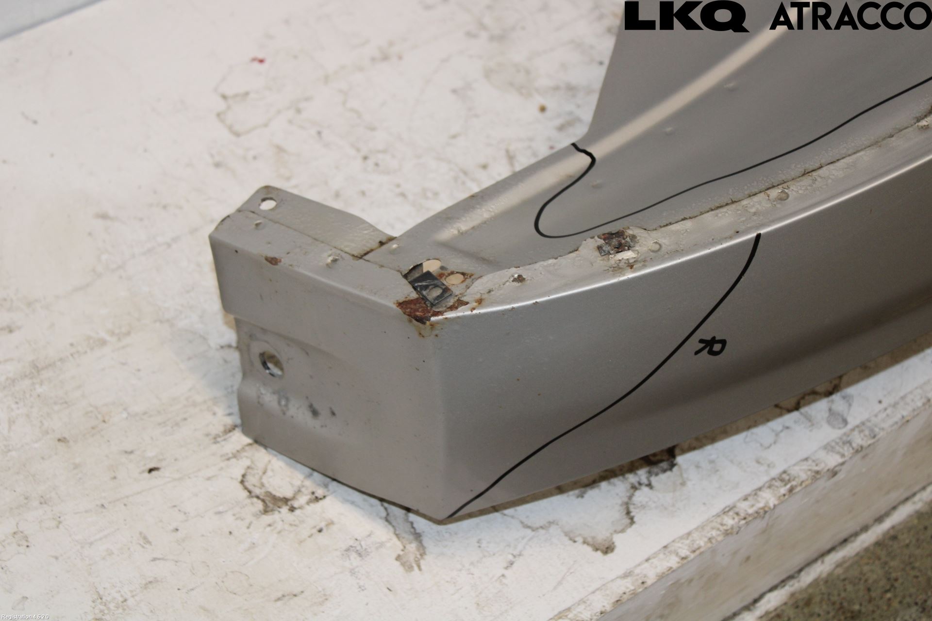 Chevrolet SILVERADO PICKUP Skärm Fram Vänster