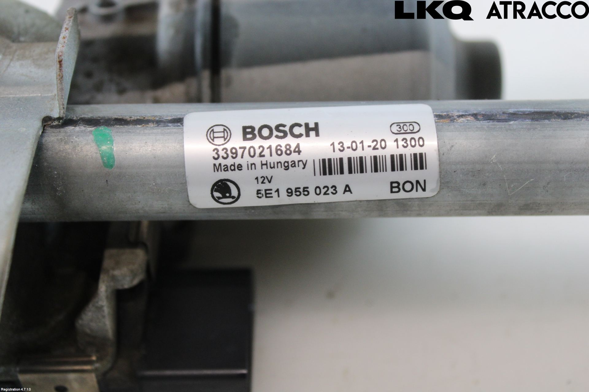 Skoda OCTAVIA (5E) 13-20 Torkarmekanism Vindruta