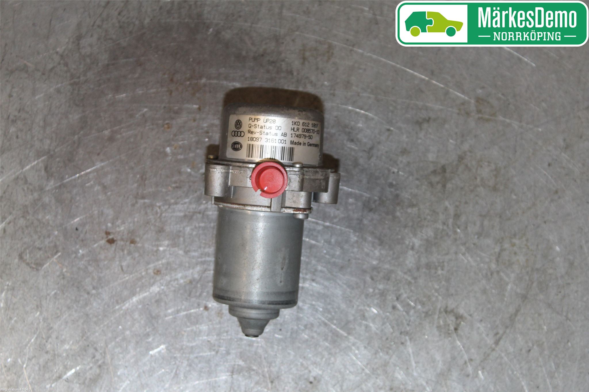 Volkswagen VW GOLF / E-GOLF VII 13-20 Vakuumpump