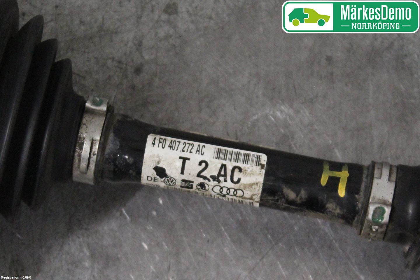 Audi A6/S6     05-11 Drivaxel Fram Höger