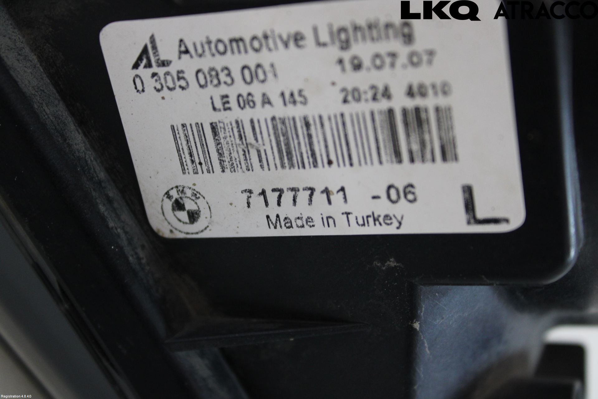BMW 5 E60/61 Sed/Tou 02-10 Dimljus-Varselljus Fram