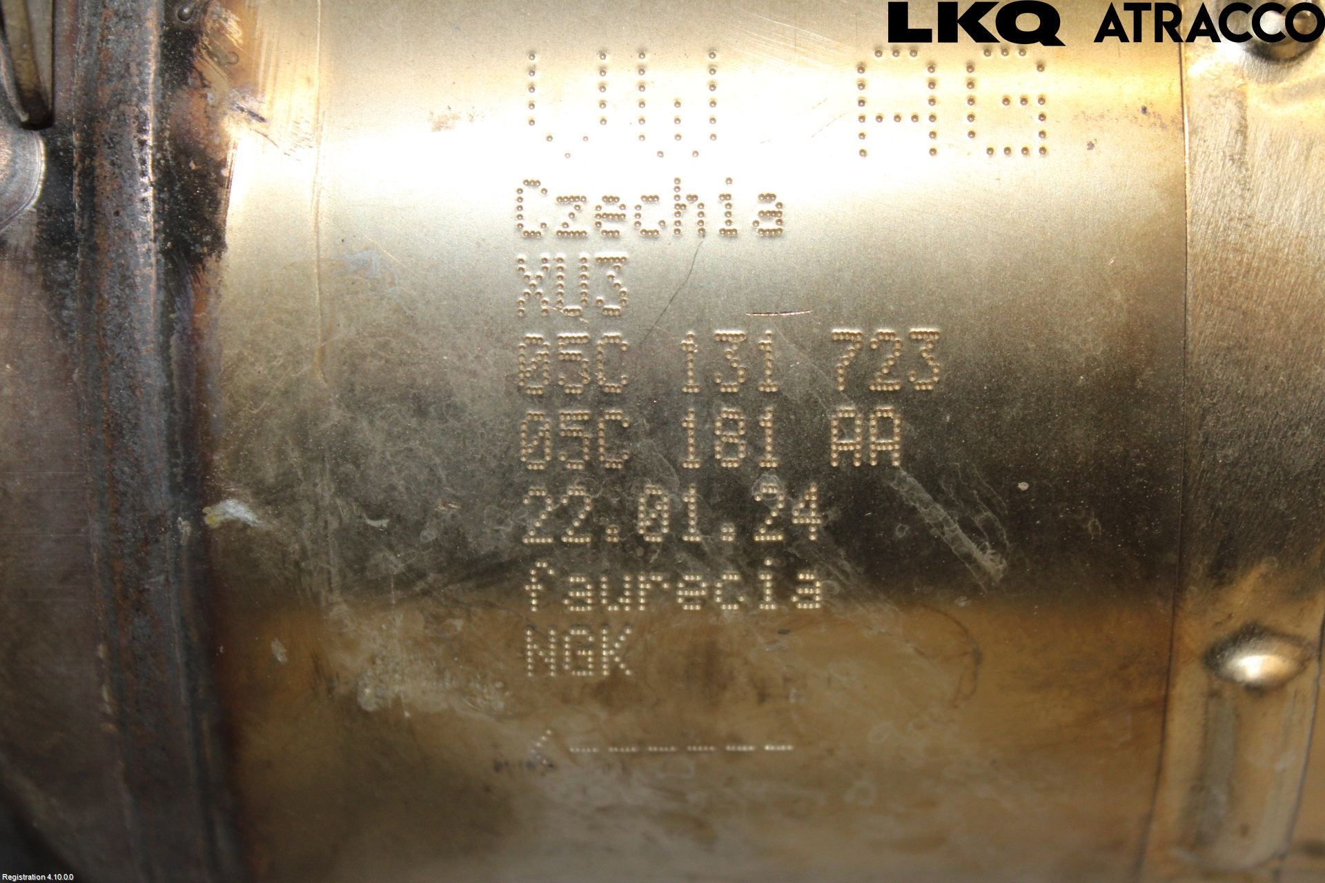 Seat ARONA Avgas Partikelfilter