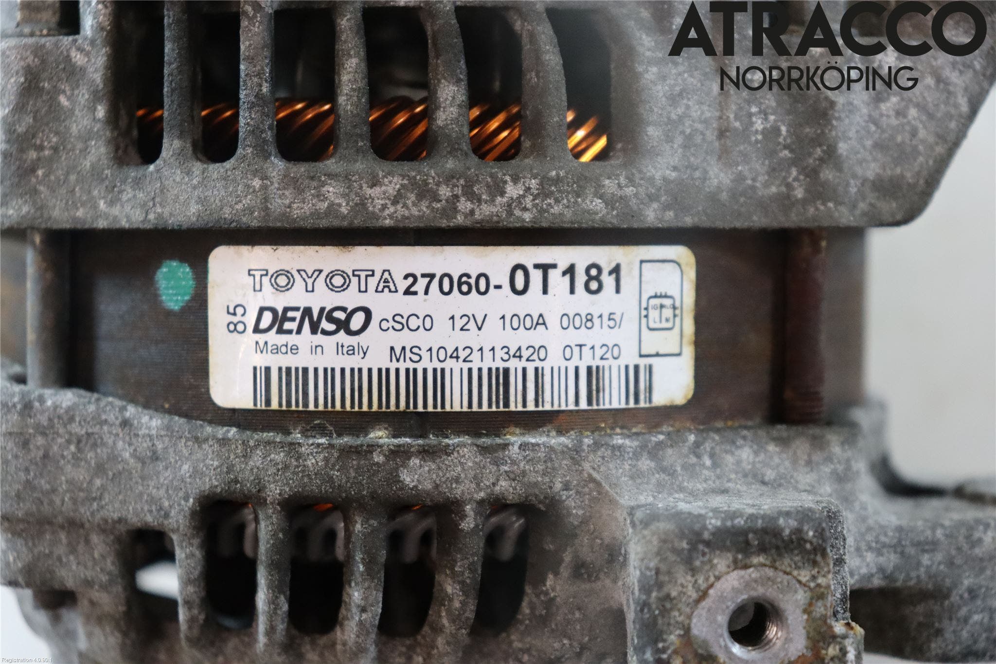 Toyota AVENSIS 09-15 Generator