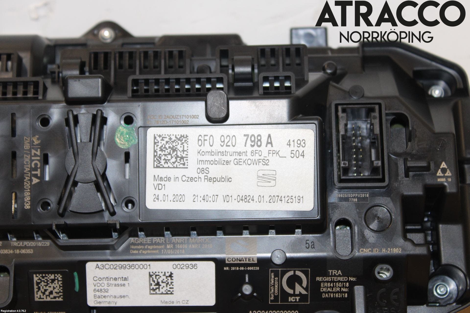 Seat IBIZA V 17-20 Instrument Komb