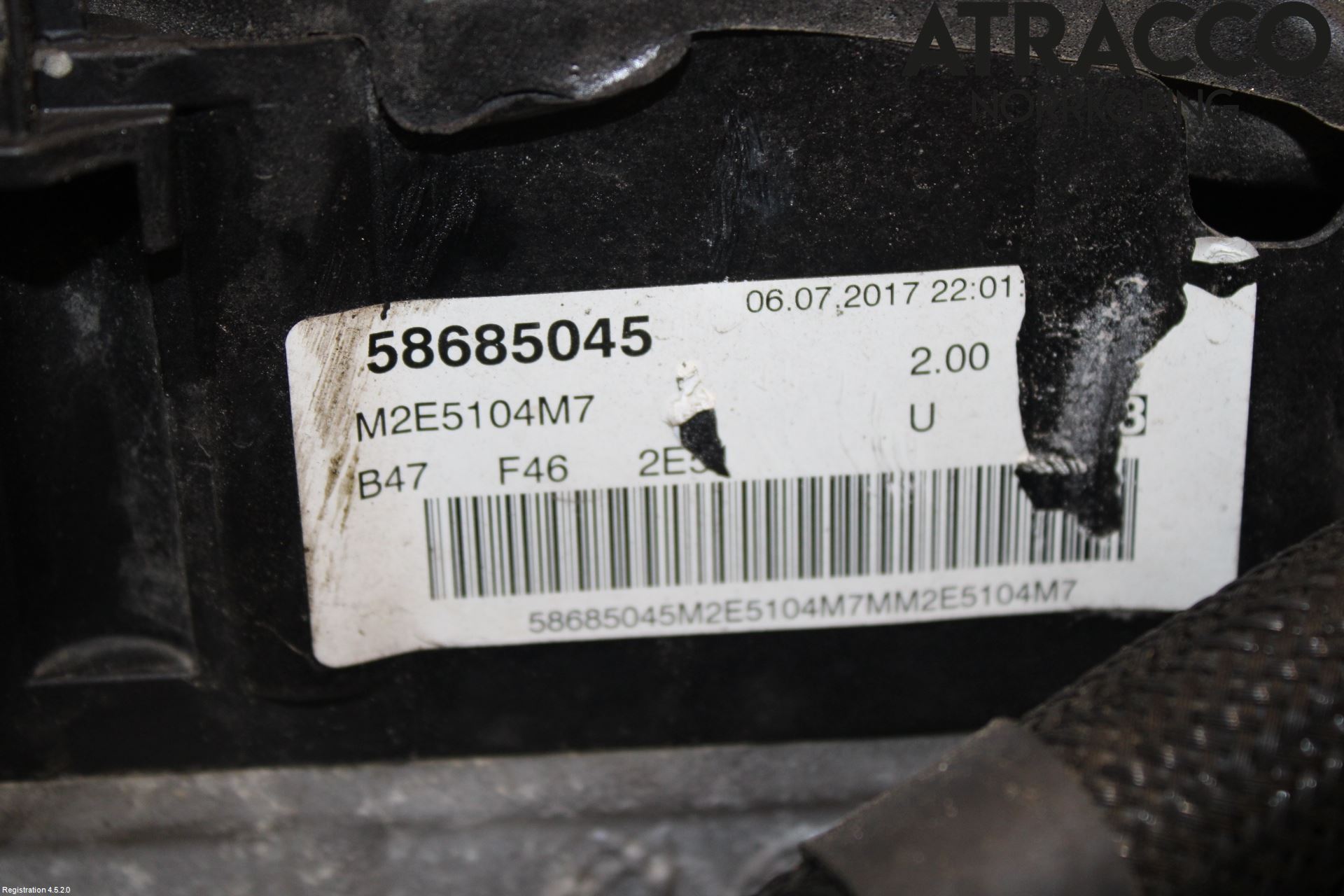 BMW 2 F46 GRAN TOURER 15-22 Motor Diesel