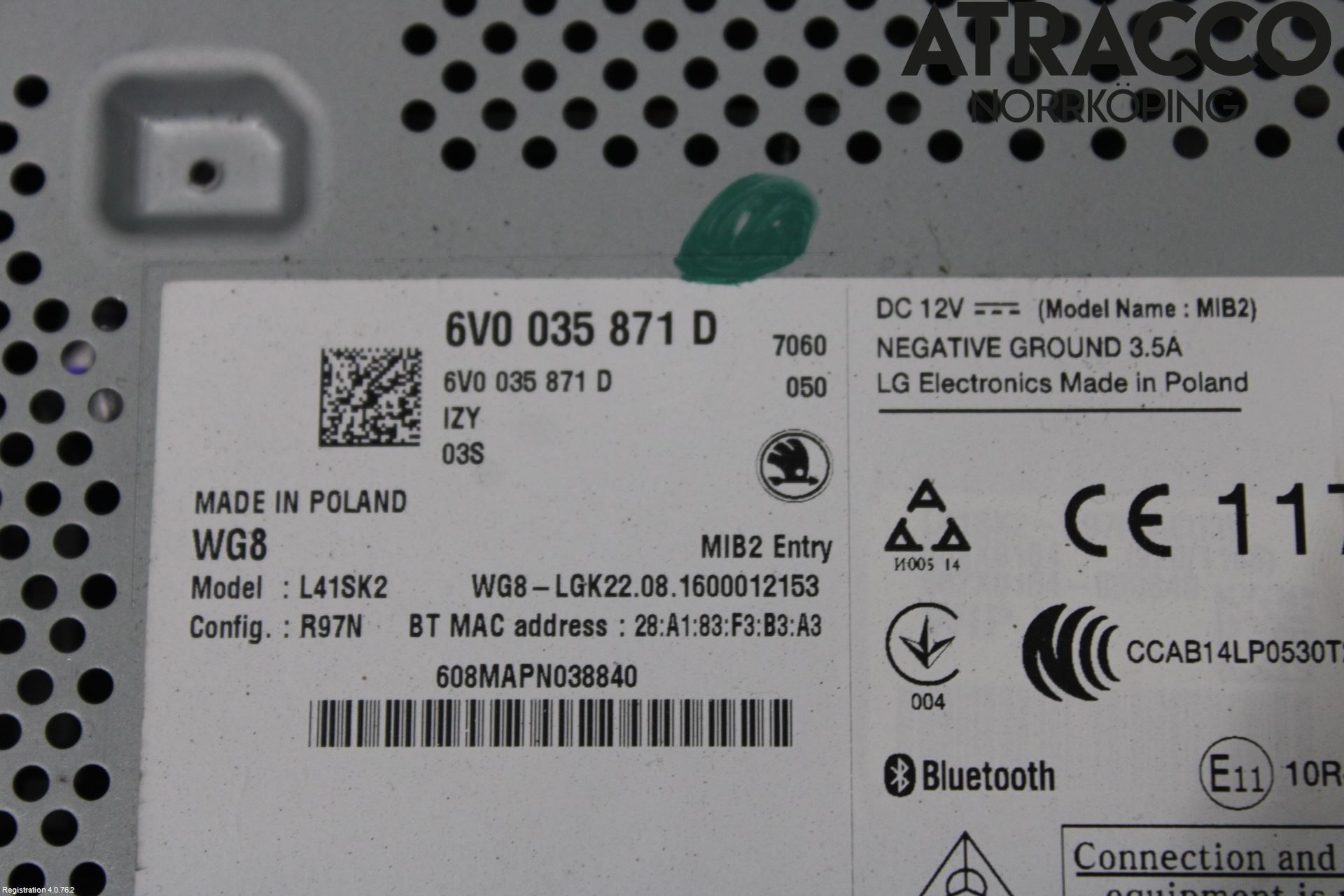 Skoda FABIA 15-21 Cd Radio - Multimediapanel