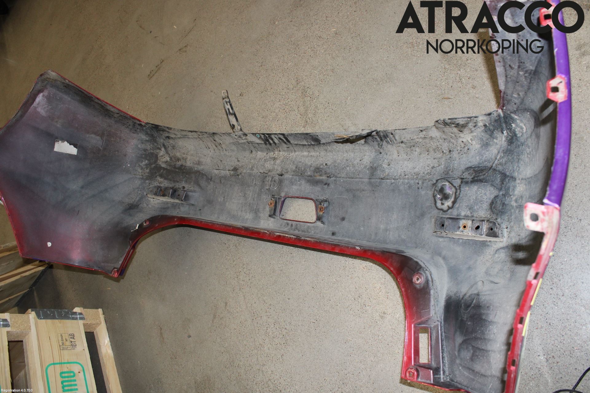 Mitsubishi LANCER 07-14 Stötfångarbeklädnad Bak
