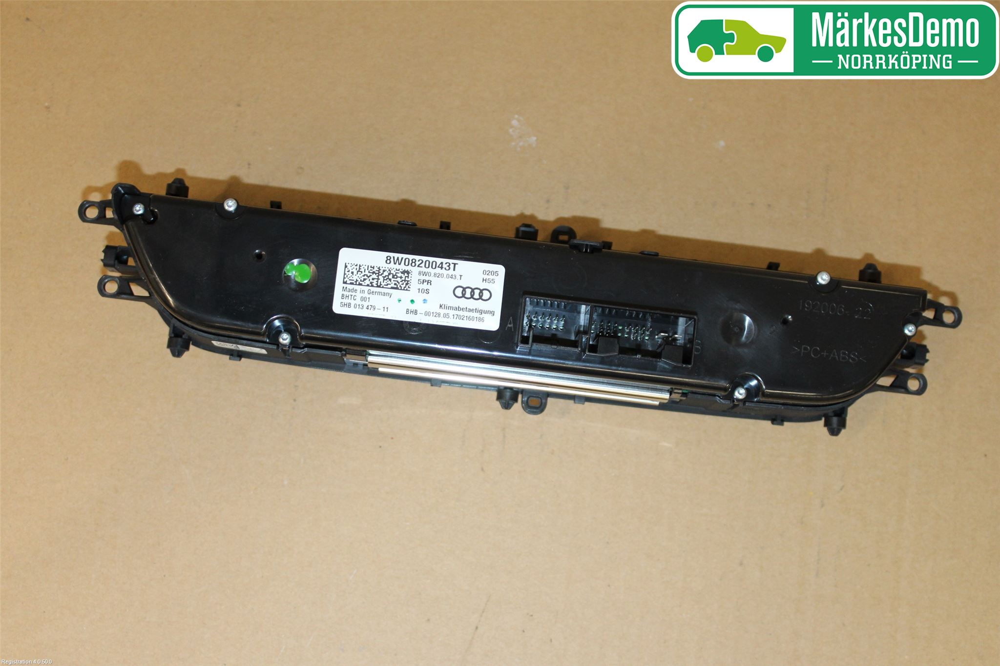 Audi A4/S4 B9 16-19 Värmereglage