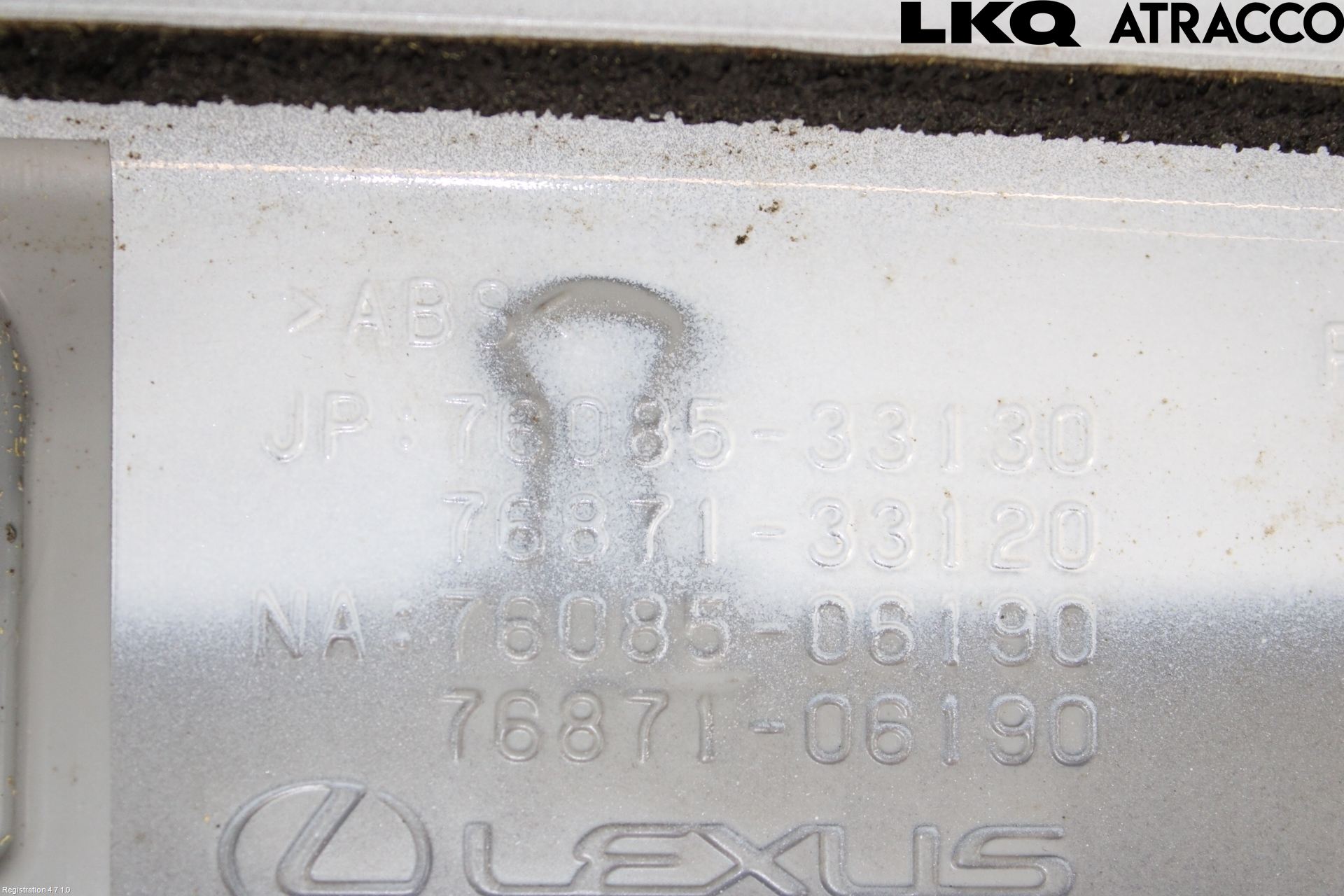 Lexus ES 250/300/330 Spoiler Baklucka