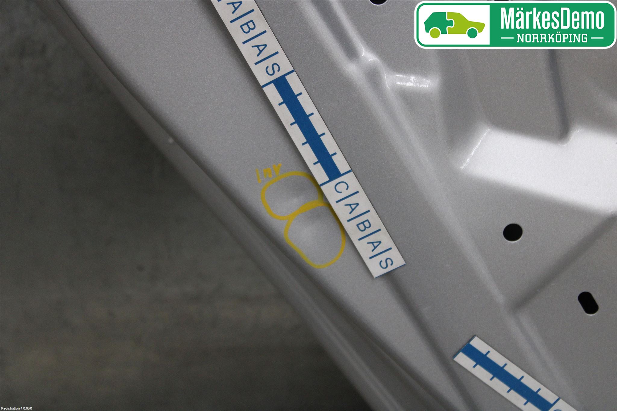 Renault MEGANE III 09-15 Dörr Bak Vänster