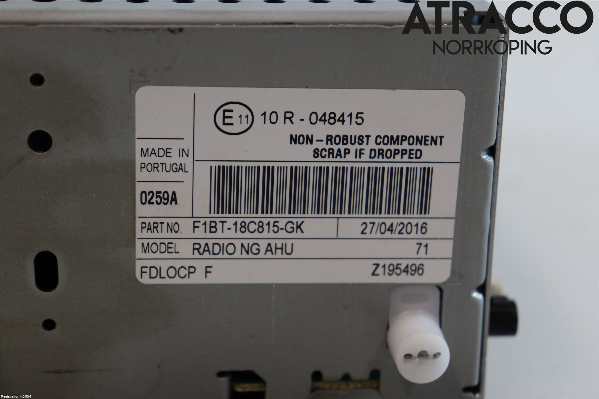 Ford FOCUS 15-18 Cd Radio - Multimediapanel