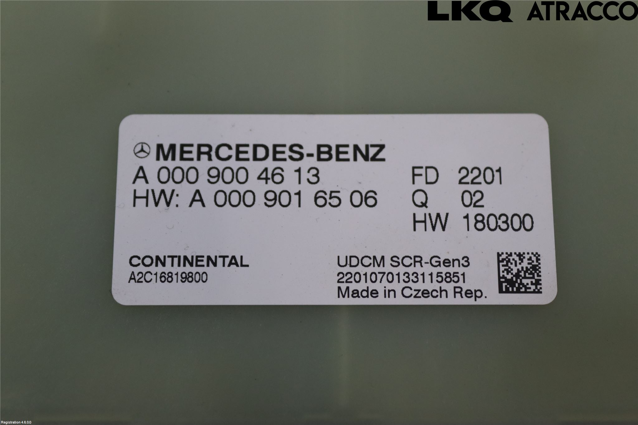Mercedes-Benz MB GLE-KLASS (W167/V167/C167) 19- Styrenhet Avgasrening