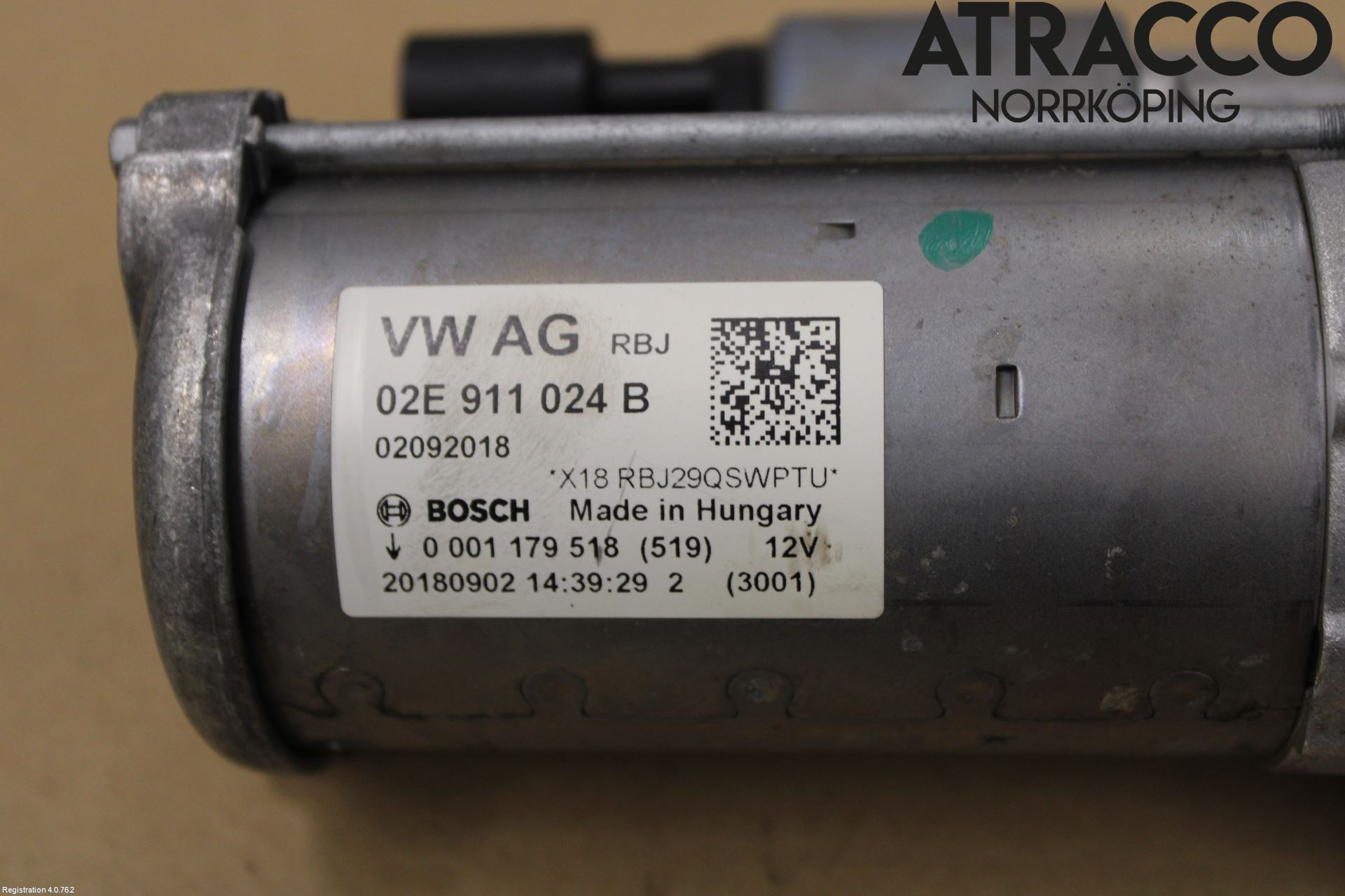 Volkswagen VW CADDY 16-20 Startmotor