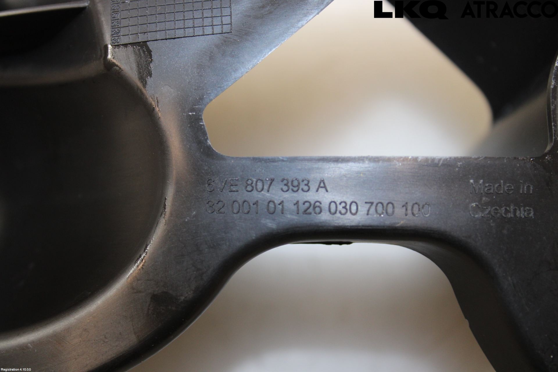 Skoda FABIA 22- Stötfångarfäste Bak Vä