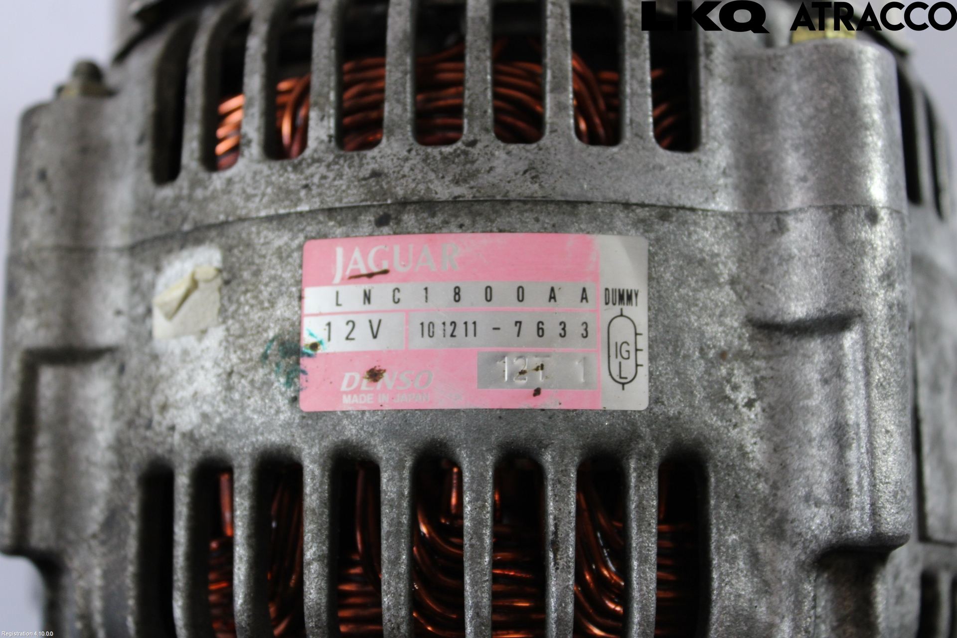 Jaguar XJ X308        98-02 Generator