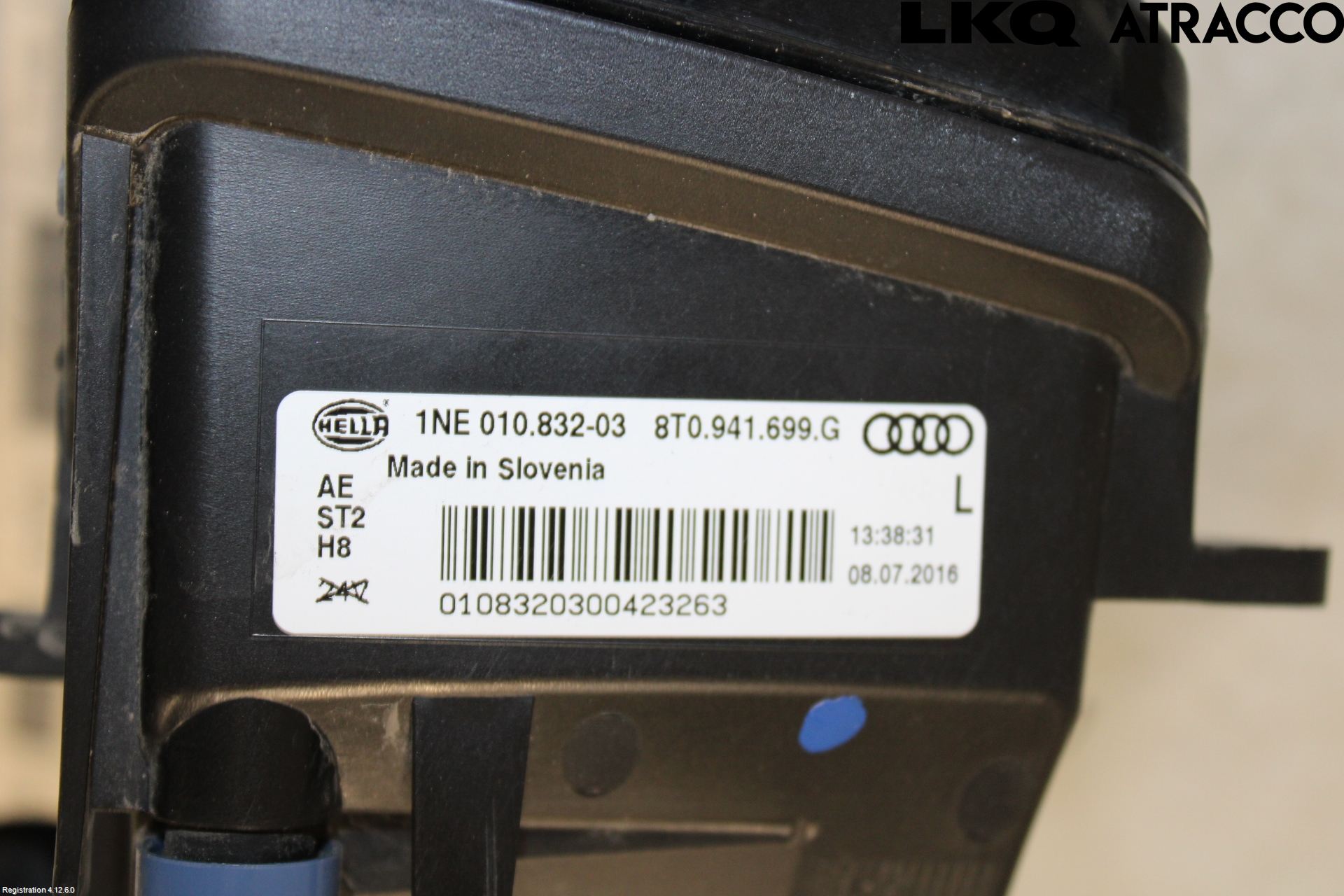 Audi A5 07-16 Dimljus-Varselljus Fram