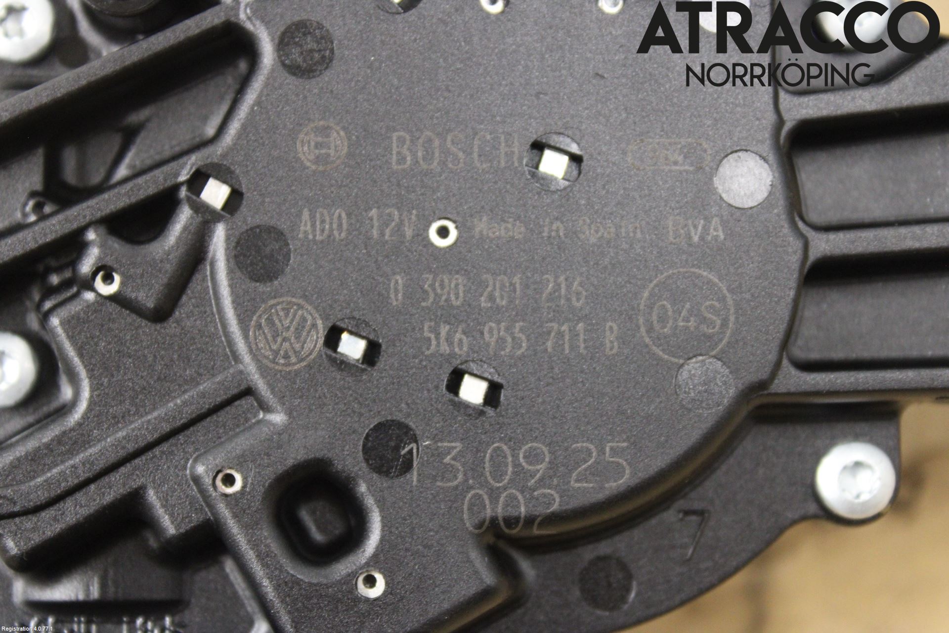 Volkswagen VW SHARAN 11- Torkarmotor Baklucka