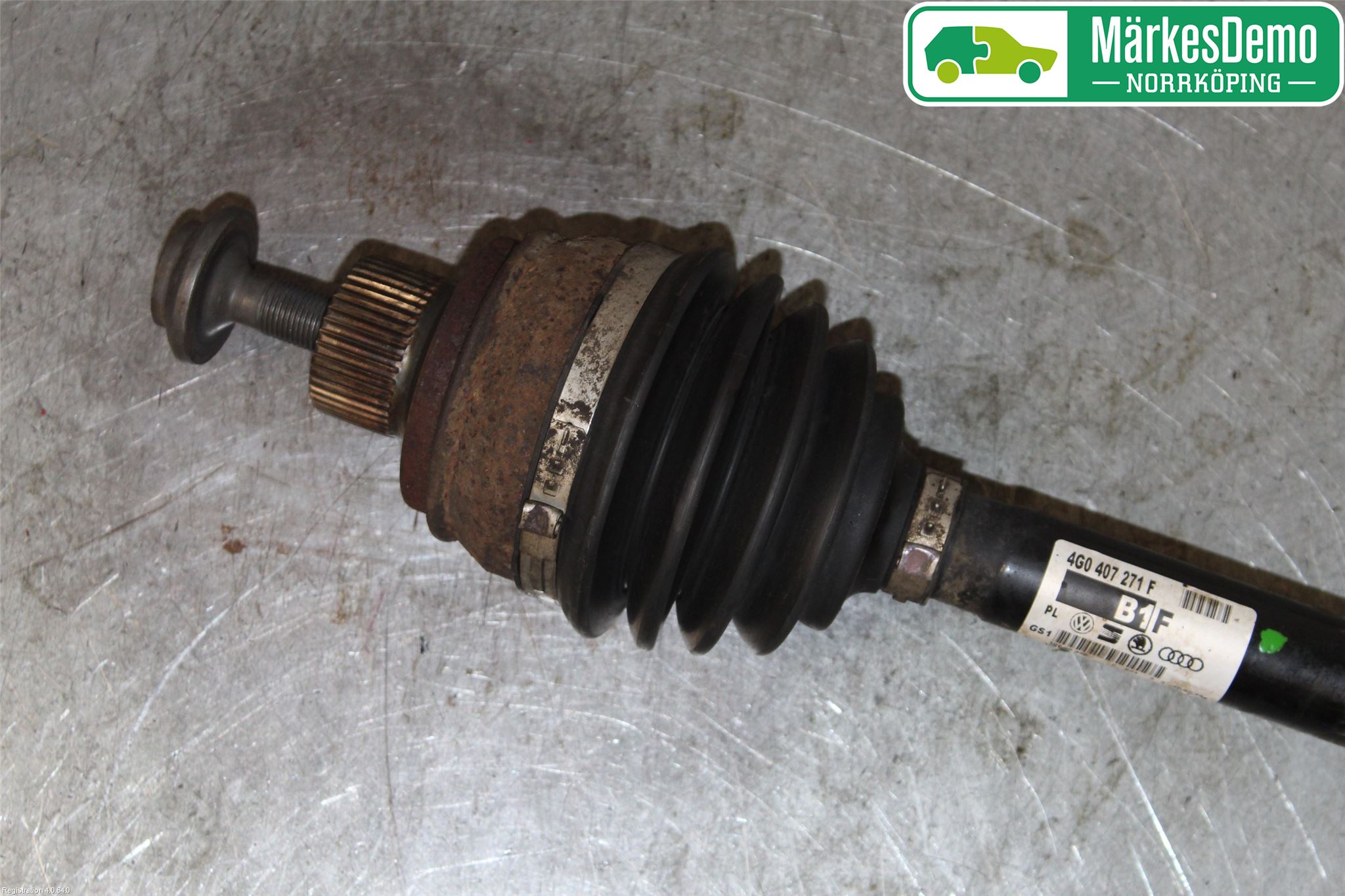 Audi A6/S6 4G 11-18 Drivaxel Fram Höger