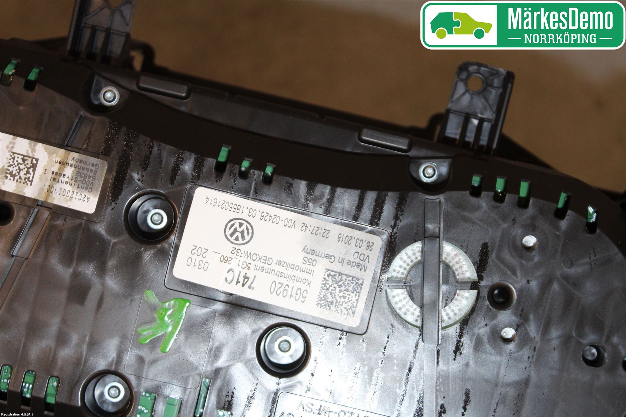 Volkswagen VW GOLF / E-GOLF VII 13-20 Instrument Komb