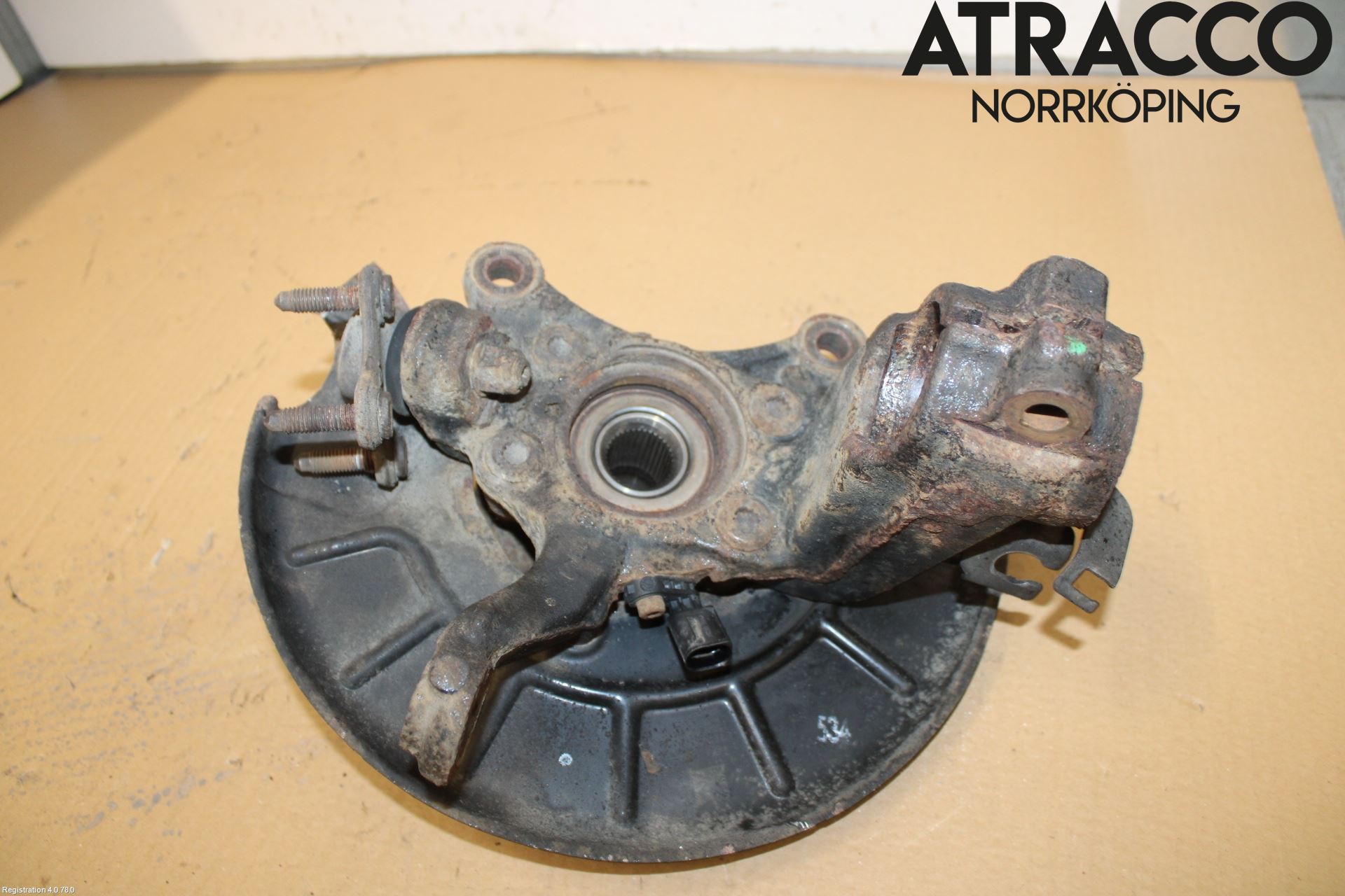 Volkswagen VW TIGUAN 07-16 Styrspindel Lagerhus Hö