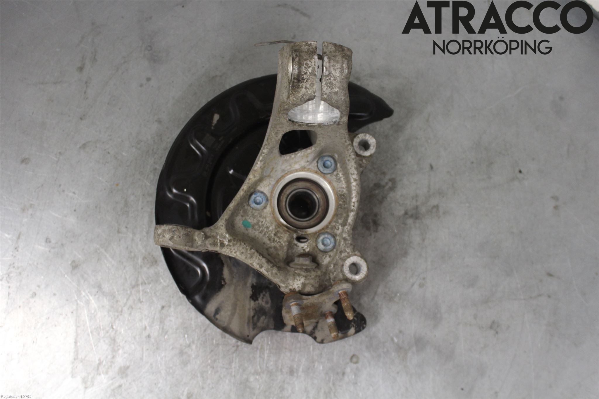 Skoda SUPERB 09-15 Styrspindel Lagerhus Vä