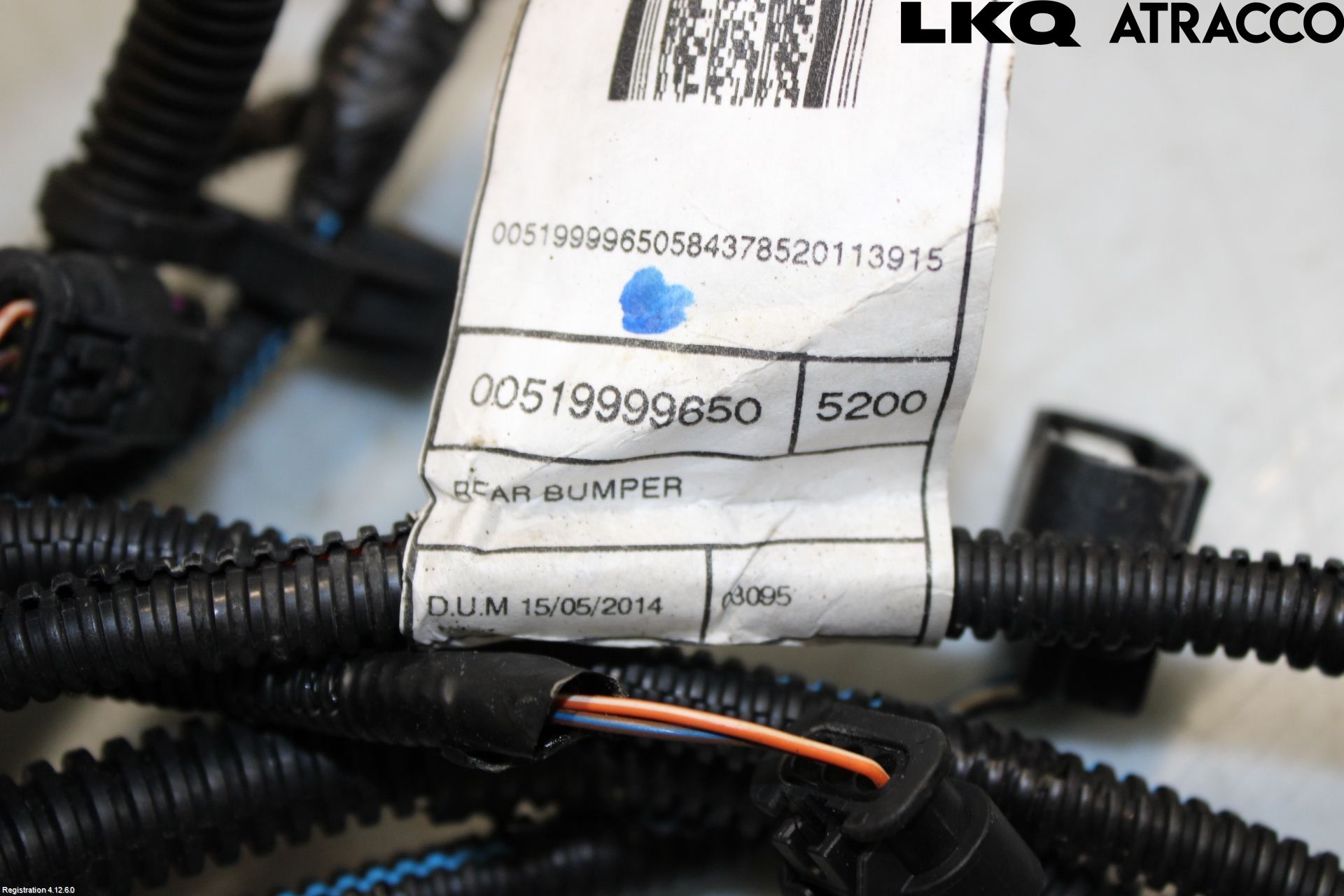 Jeep RENEGADE Parkeringshjälp Backsensor