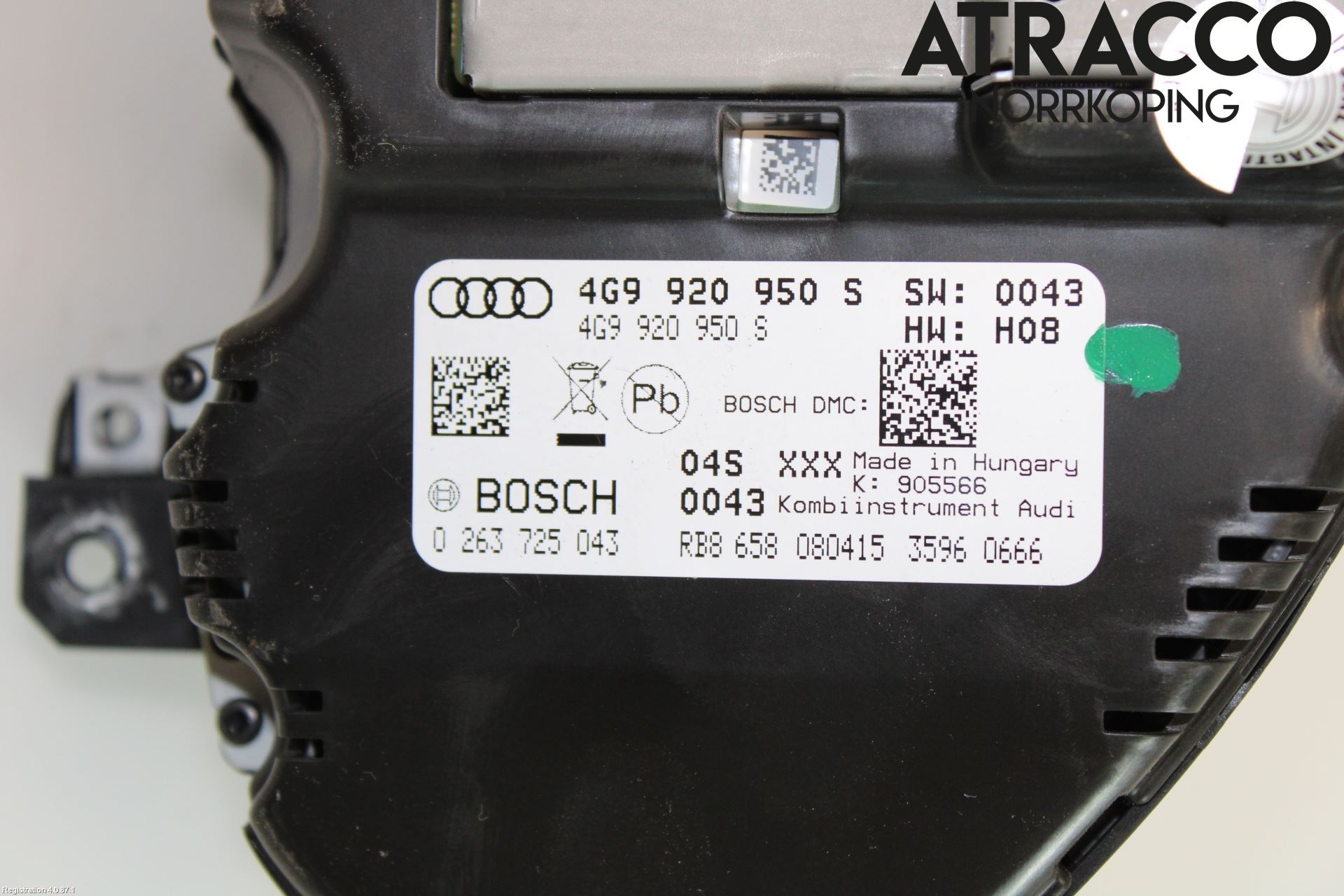 Audi A6 ALLROAD 12-18 Instrument Komb