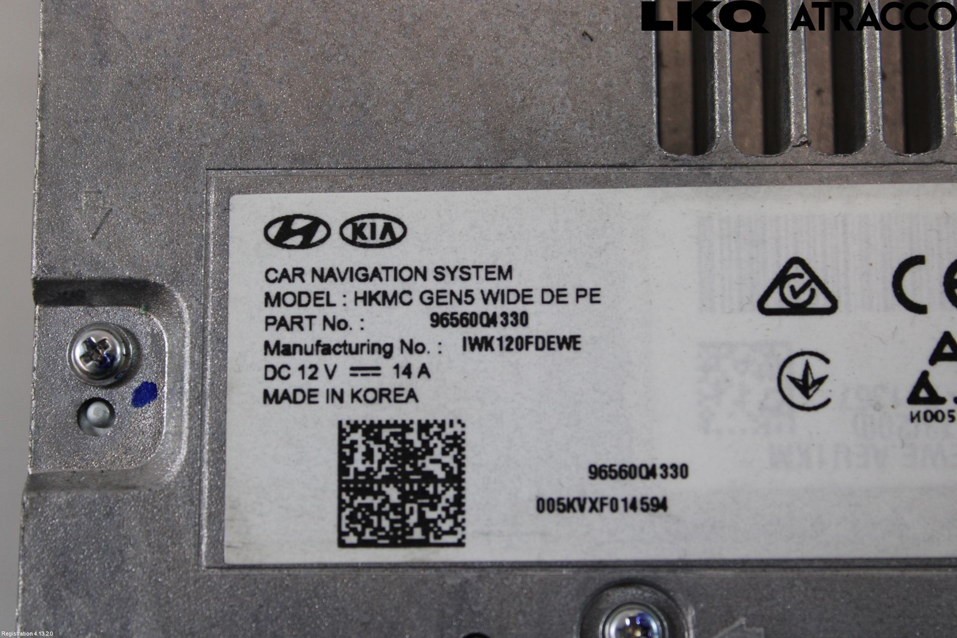 Kia NIRO (DE) 17-22 Bildskärm