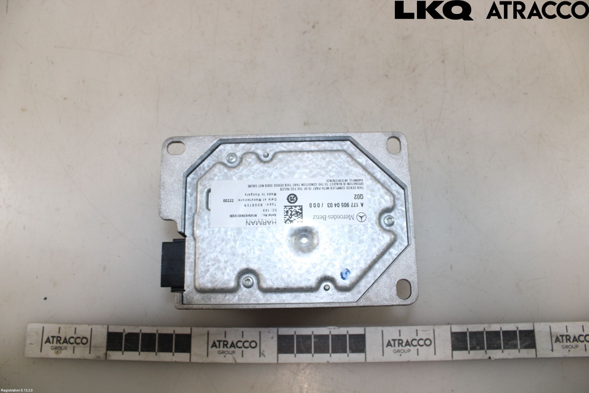 Mercedes-Benz MB EQA (H243) 21- Radio-Stereo Förstärkare