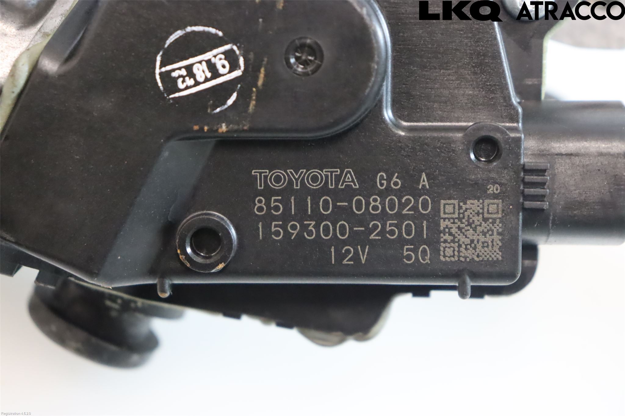 Toyota ÖVRIGT/DIREKTIMP. Torkarmekanism Vindruta