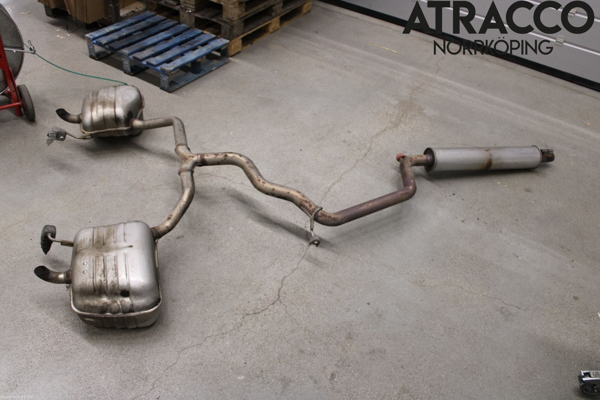 Volkswagen VW PASSAT 20-24 Avgas Halvsats