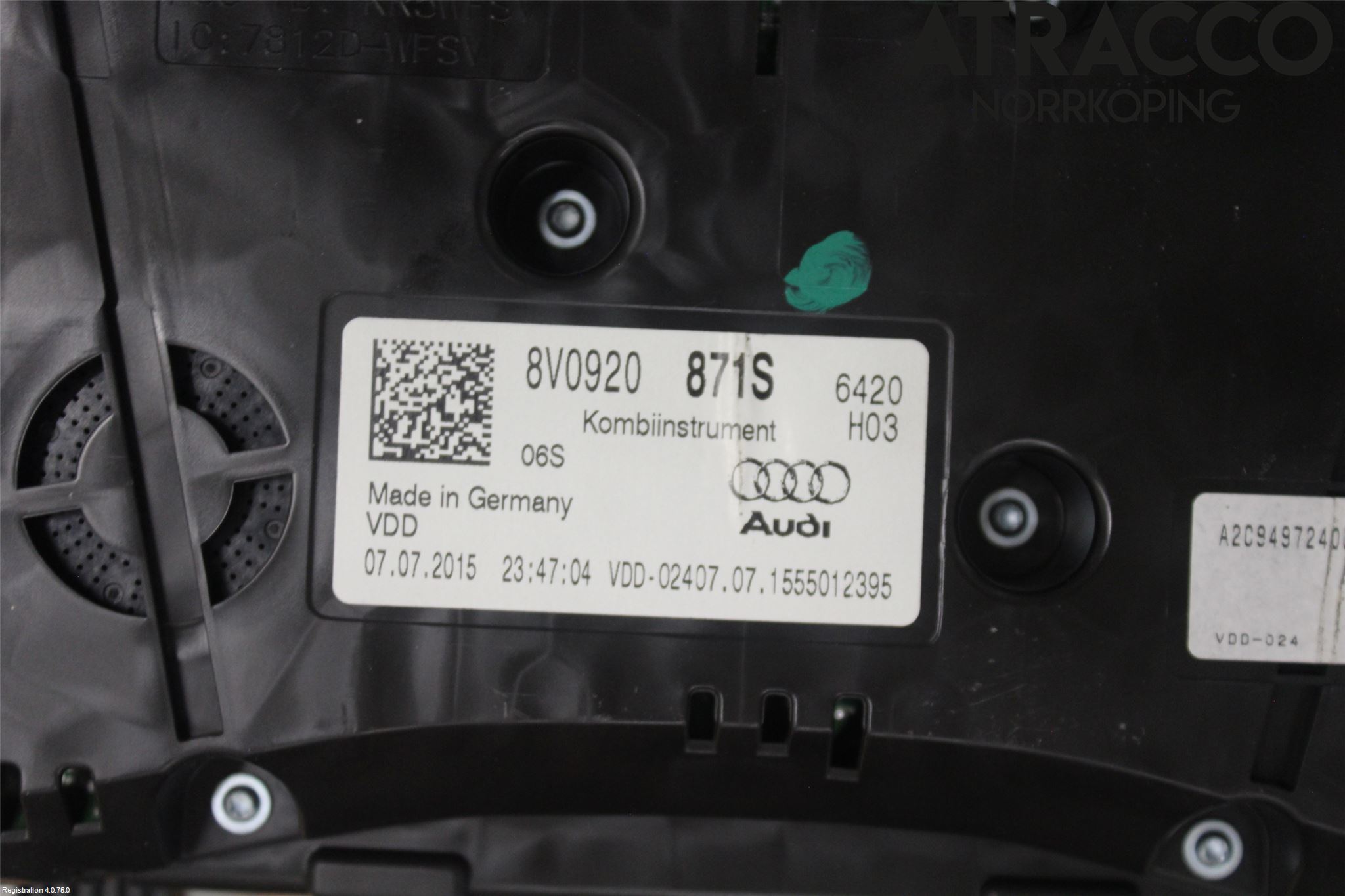 Audi A3/S3 8V 13-20 Instrument Komb