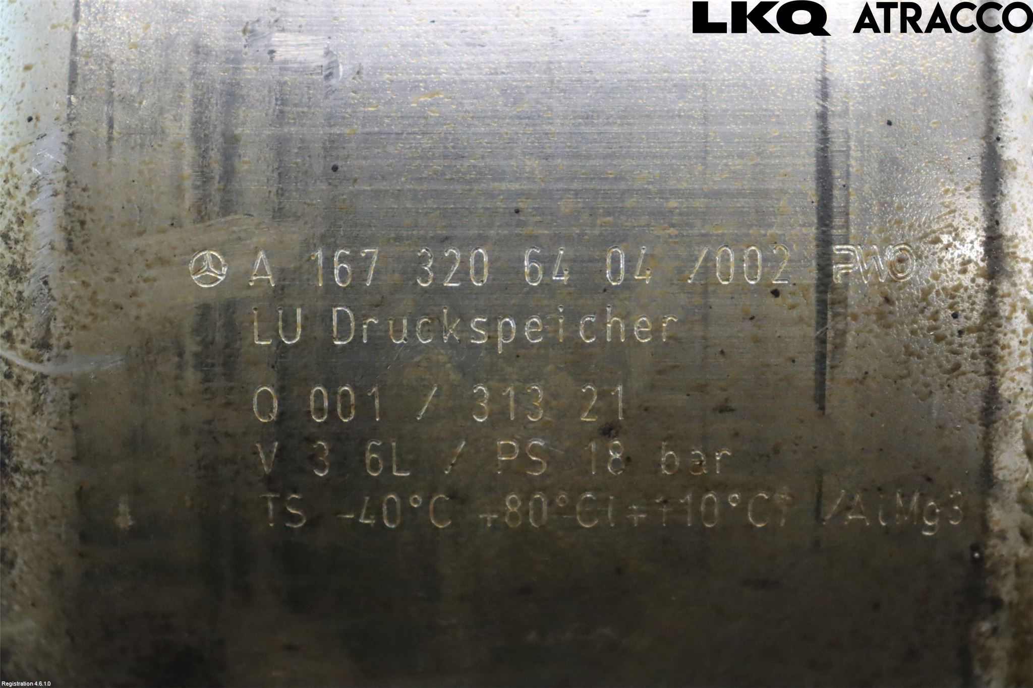 Mercedes-Benz MB GLE-KLASS (W167/V167/C167) 19- Nivå/Luftförändring Trycktank