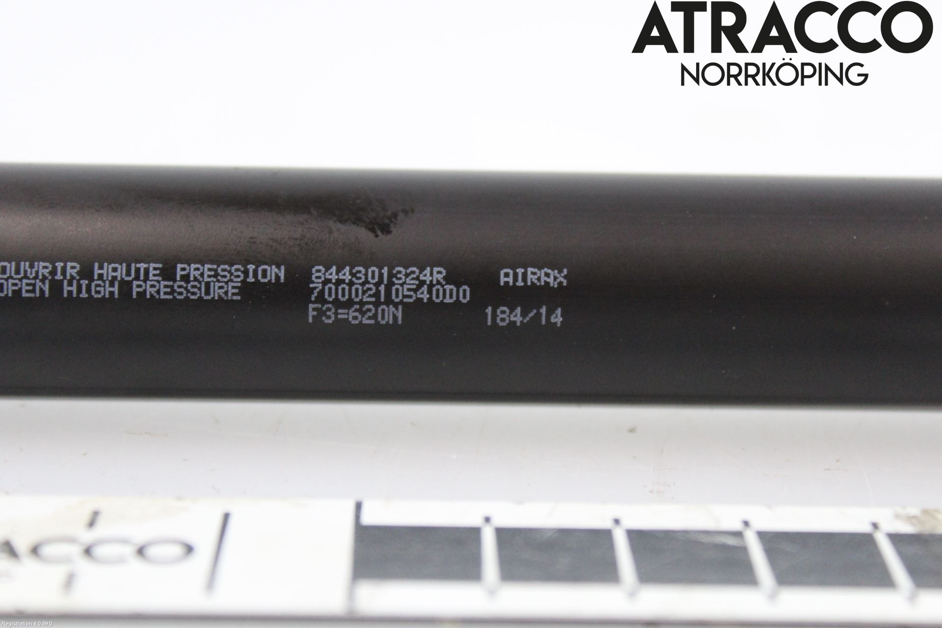 Renault CAPTUR 13-19 Gasfjäder Baklucka