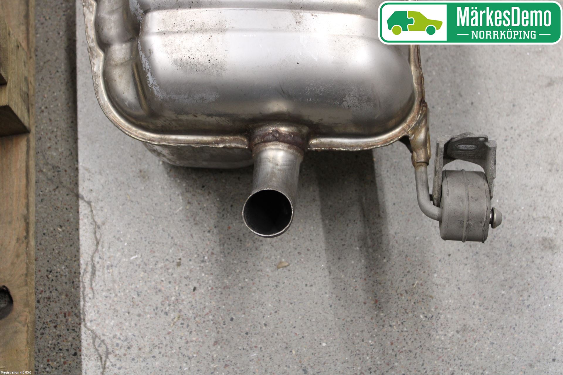 Volkswagen VW PASSAT 15-19 Avgas Halvsats