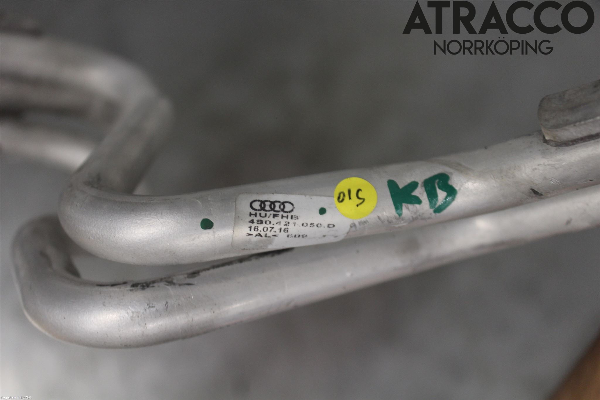 Audi R8 Kylarslang Fördelningsrör