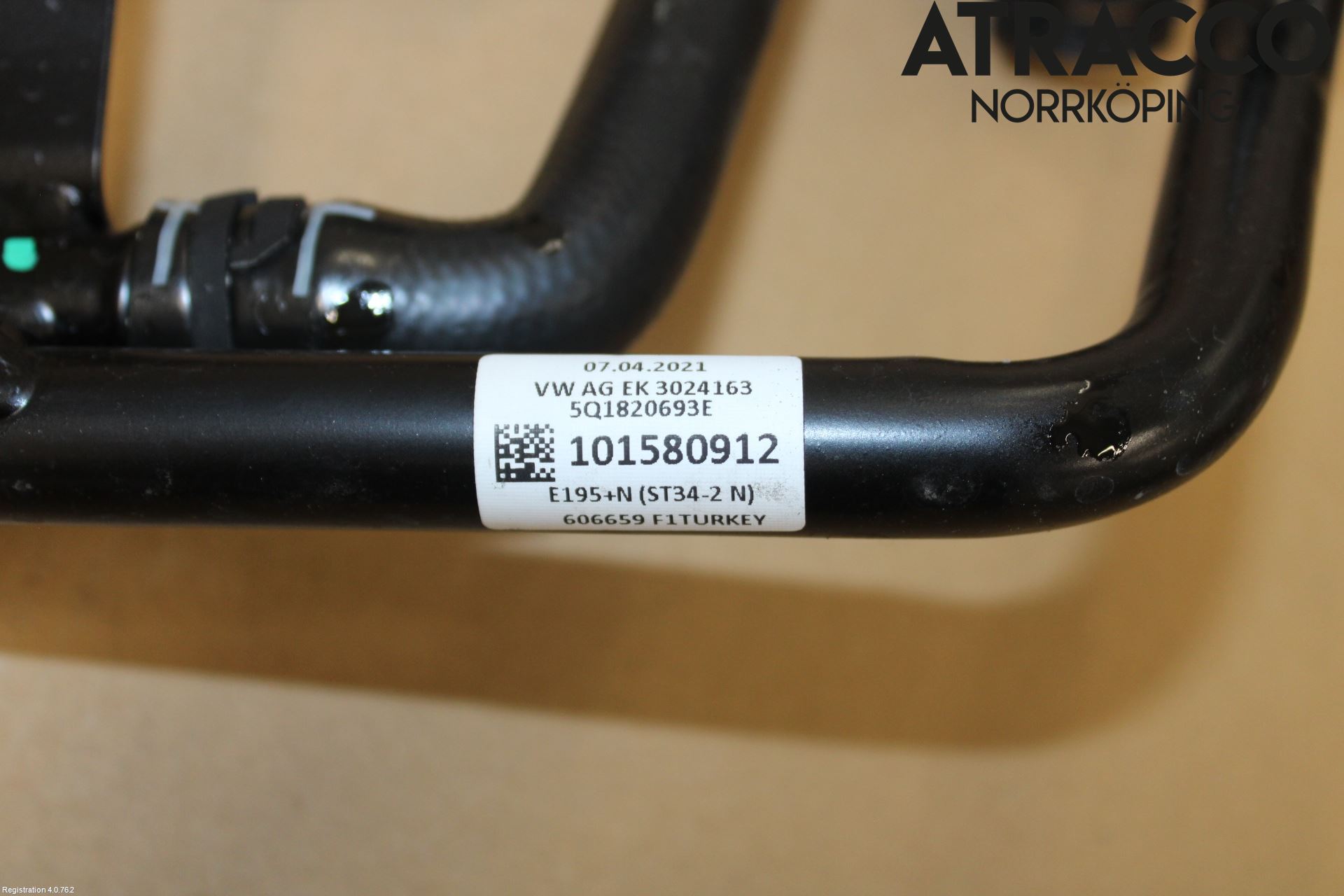 Volkswagen VW PASSAT 20-24 Kylarslang Fördelningsrör