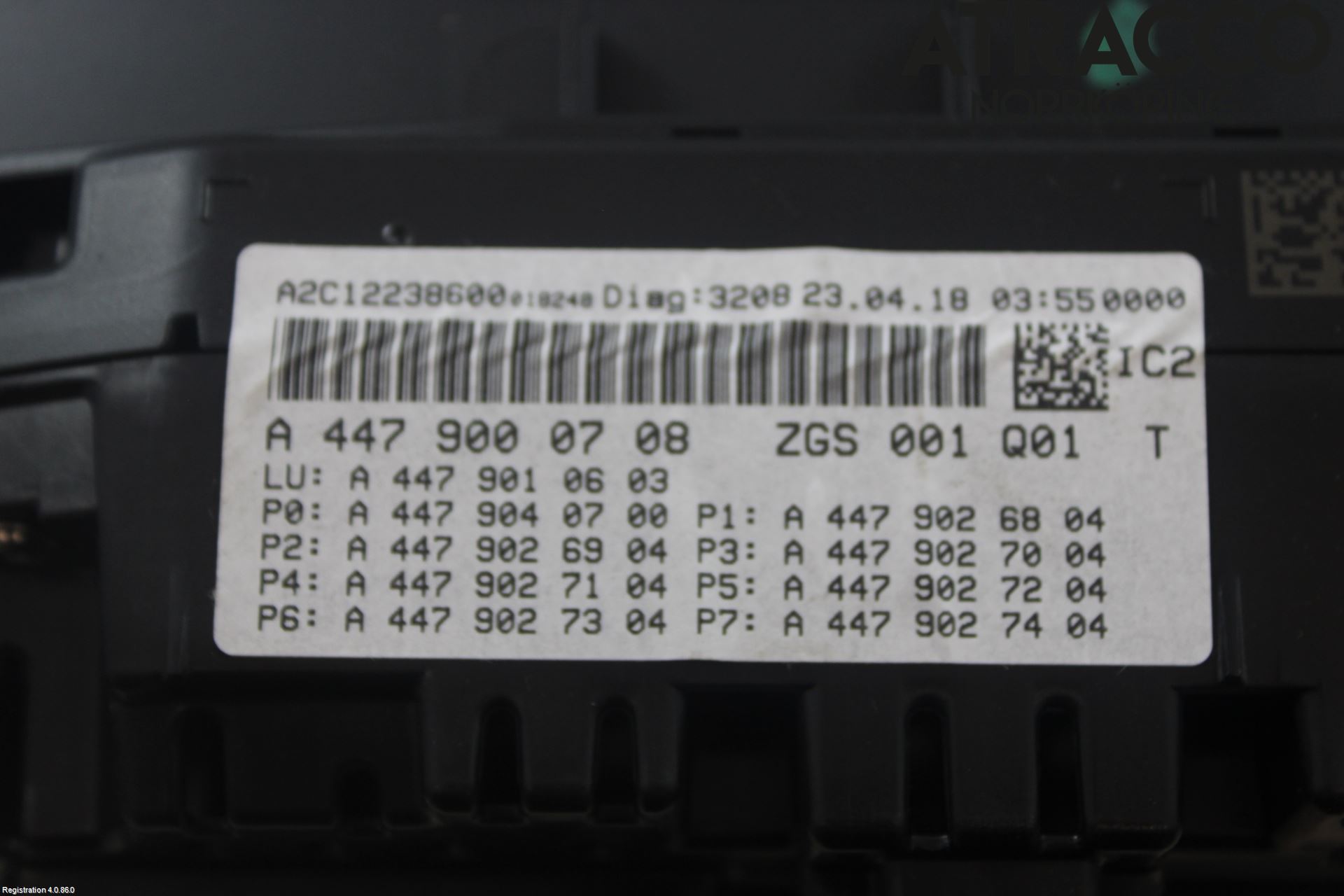 Mercedes-Benz MB VITO/V-KLASS (W640,W447,W448) 14- Instrument Komb
