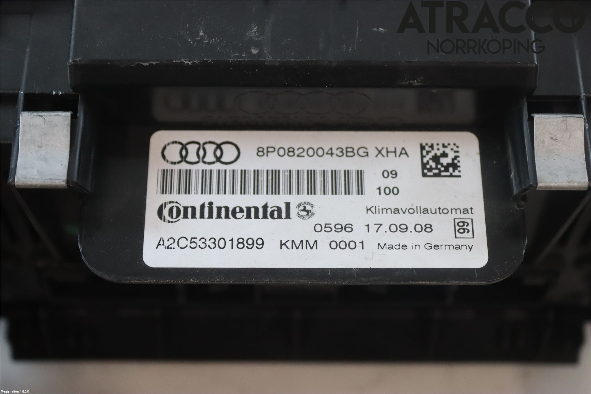 Audi A3/S3 05-13 Värmereglage