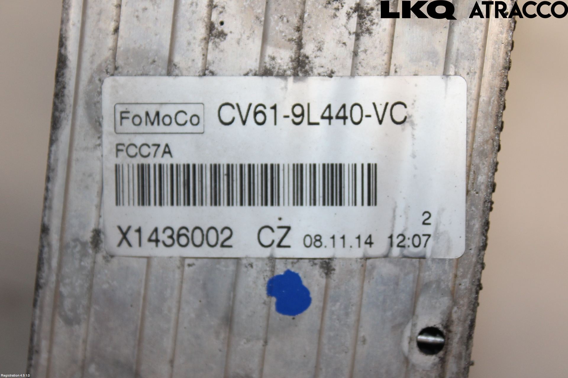 Ford FOCUS 15-18 Laddluft-Intercooler Kyl