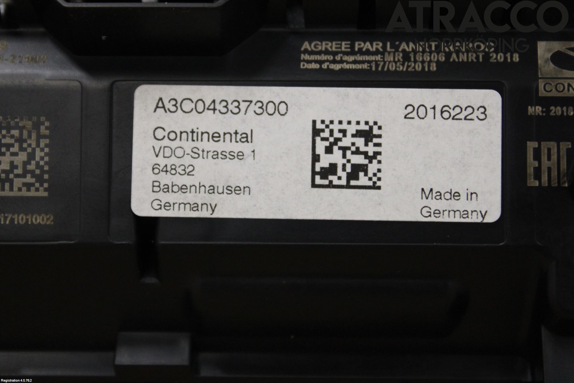Volkswagen VW ARTEON 17- Instrument Komb