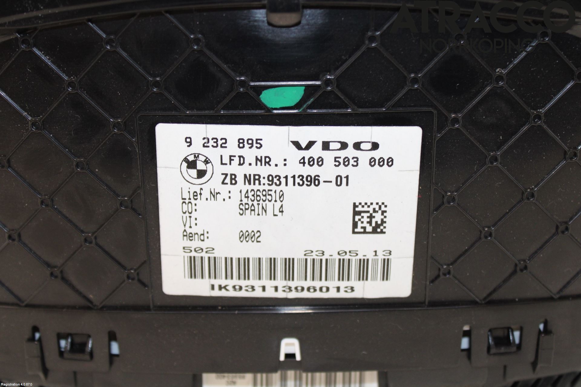 BMW 3 GT F34 13-19 Instrument Komb